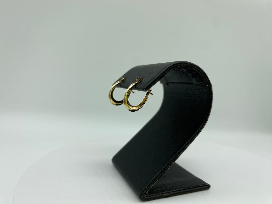 Petite Oval Hoop Earrings