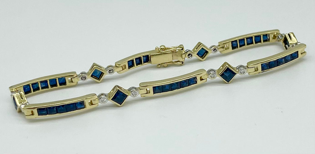 Princess Sapphire Bracelet