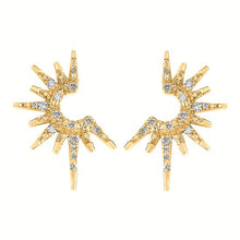 Load image into Gallery viewer, Gold Sunshine Studs