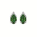 Load image into Gallery viewer, Oval Gemstone Earrings