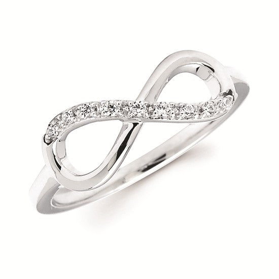 Diamond Infinity Ring