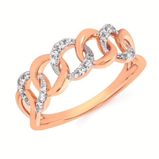 Linked Fashion Ring