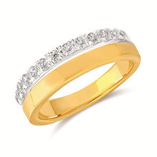 Load image into Gallery viewer, Two Row Diamond Ring