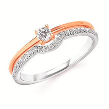 Load image into Gallery viewer, Diamond Duo Ring