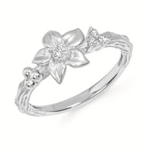 Load image into Gallery viewer, Flower Diamond Ring