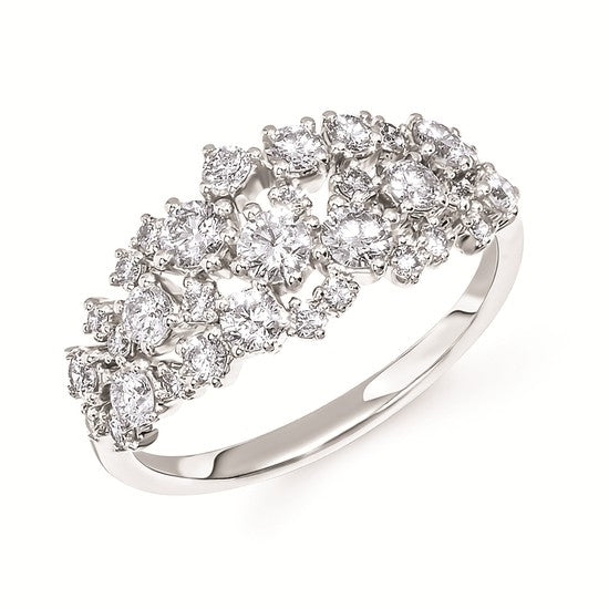 Dazzling Diamond Fashion Ring