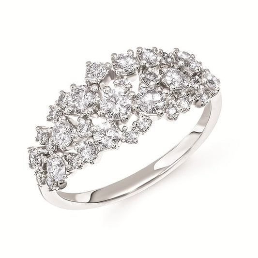 Dazzling Diamond Fashion Ring