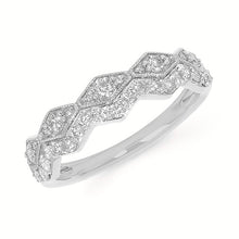 Load image into Gallery viewer, Zig Zag Diamond Ring