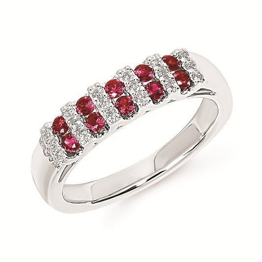 Gemstone & Diamond Fashion Ring