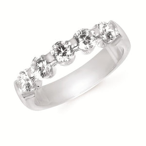 Shared Channel Diamond Band