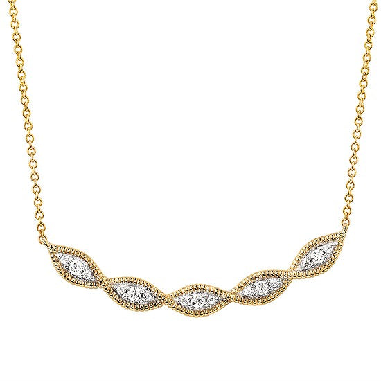 Beaded Bar Necklace