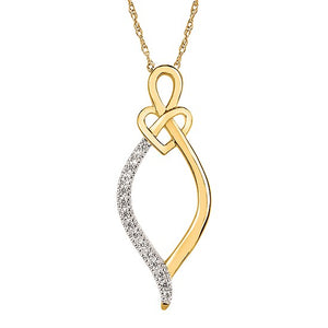 Ornate Diamond Pendant