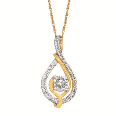 Diamond Swirl Drop