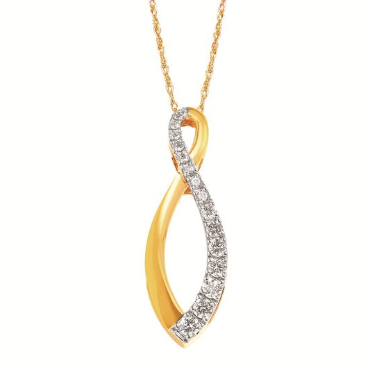 Long Infinity Pendant