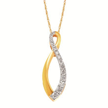 Load image into Gallery viewer, Long Infinity Pendant