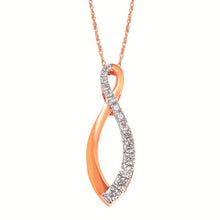 Load image into Gallery viewer, Long Infinity Pendant