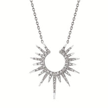 Load image into Gallery viewer, Gold Sun Pendant