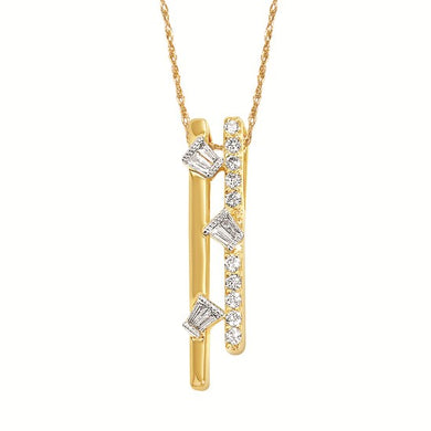 Vertical Diamond Necklace