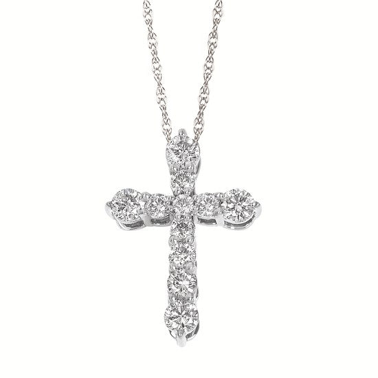 Diamond Cross Necklace