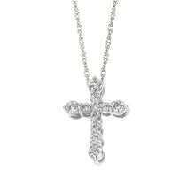 Load image into Gallery viewer, Diamond Cross Necklace