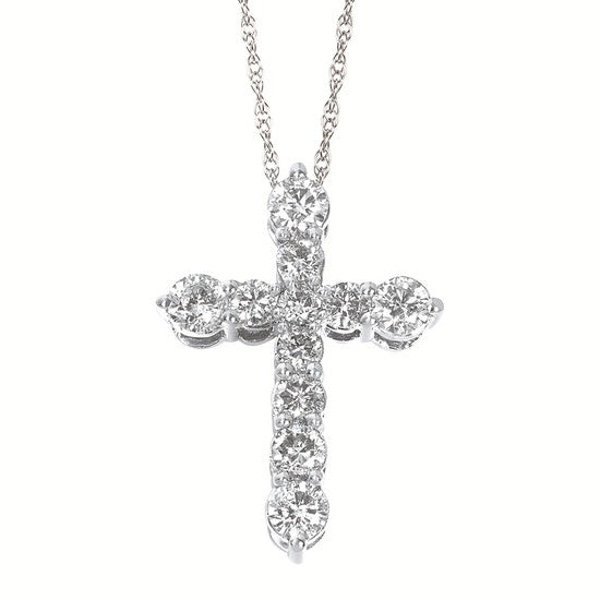 Diamond Cross Necklace
