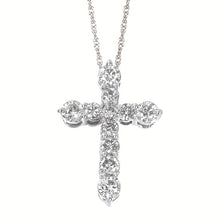 Load image into Gallery viewer, Diamond Cross Necklace