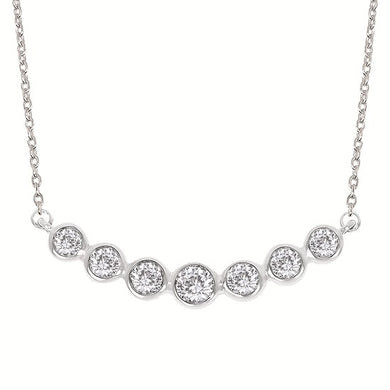 Bezel Bar Necklace
