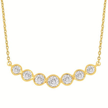 Load image into Gallery viewer, Bezel Bar Necklace