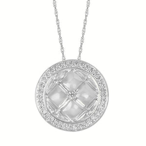 Circle Puffy Pendant