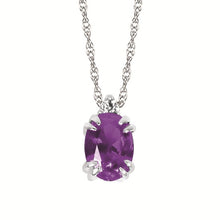 Load image into Gallery viewer, Gemstone &amp; Diamond Necklace