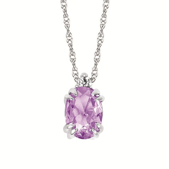 Gemstone & Diamond Necklace