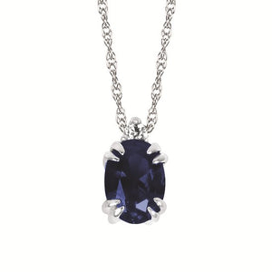 Gemstone & Diamond Necklace