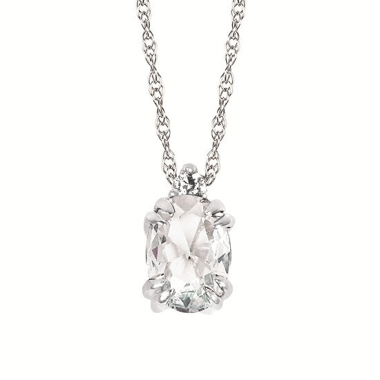 Gemstone & Diamond Necklace