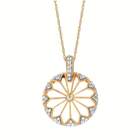 Vintage Inspired Diamond Necklace