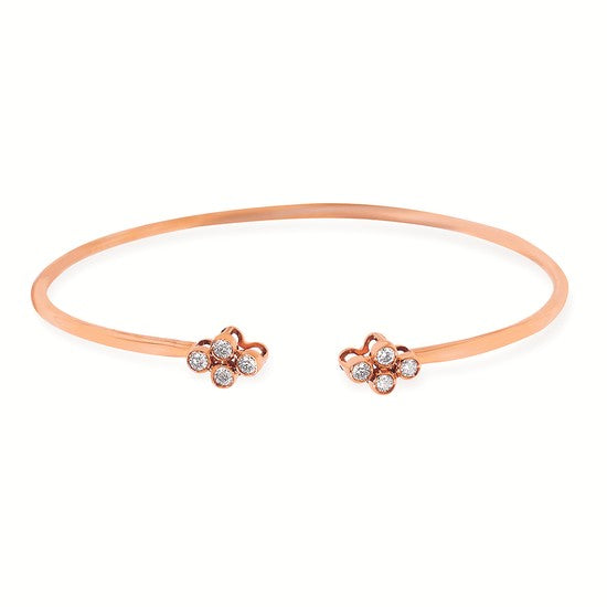 Simplistic Diamond Flex Bracelet