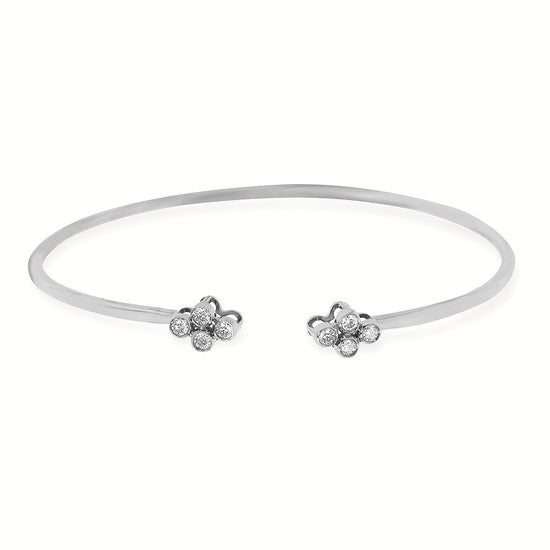 Simplistic Diamond Flex Bracelet