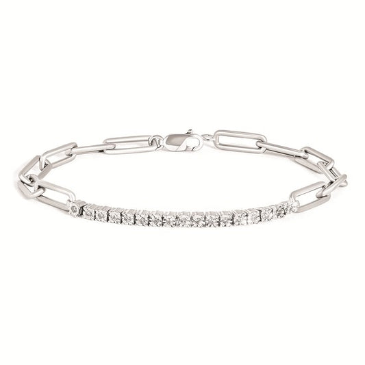 Diamond Link Bracelet