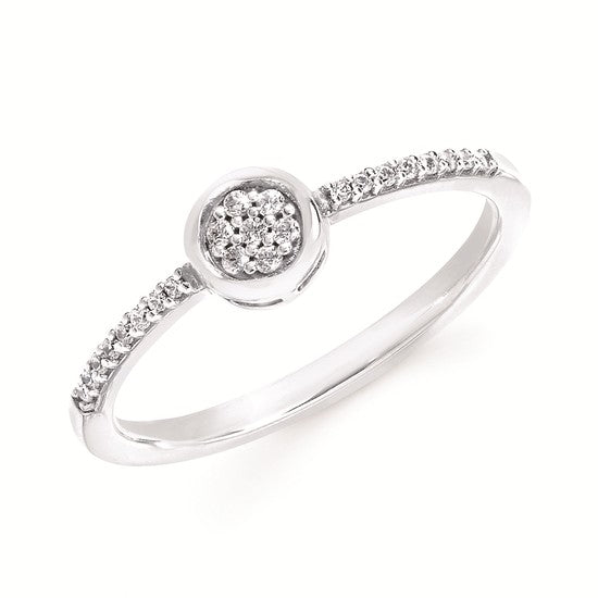 Diamond Cluster Ring – Wilcox Jewelers