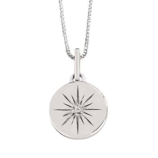 Circle Starburst Necklace