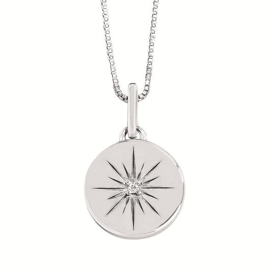 Circle Starburst Necklace
