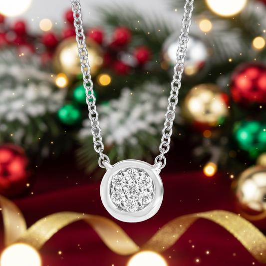 Diamond Cluster Pendant