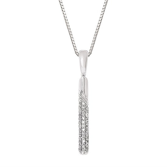 Diamond Matchstick Necklace