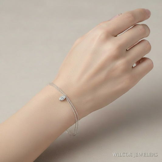 Sterling Silver Duo Strand Bracelet