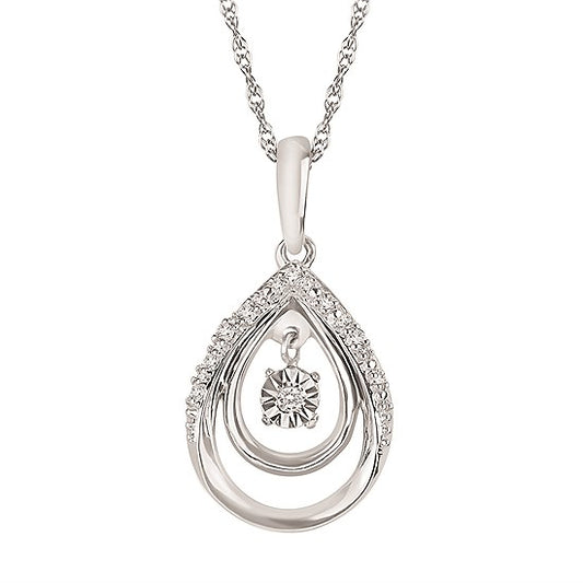 Dancing Teardrop Pendant
