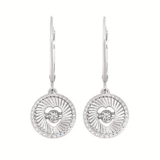 Heart Shimmering Dangles