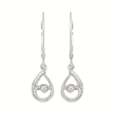 Pear Shimmering Earrings
