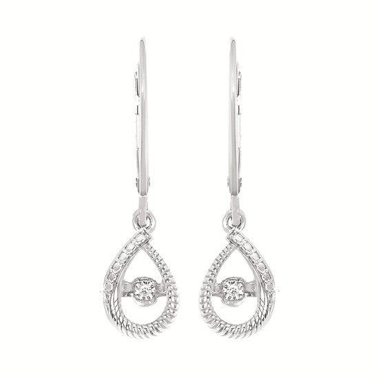 Pear Shimmering Earrings