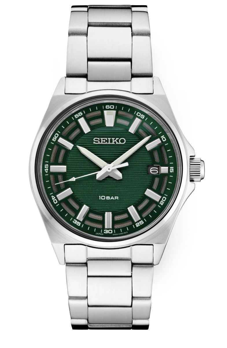 Green Seiko Watch
