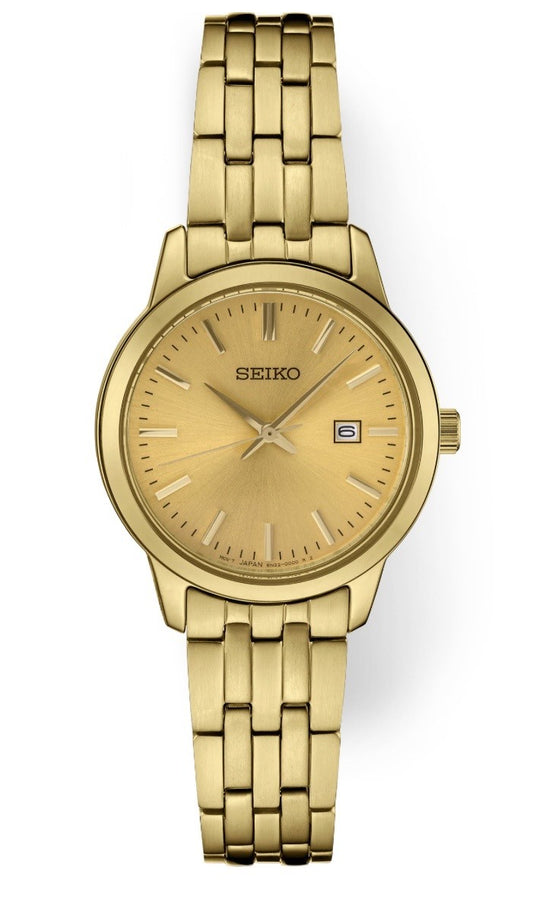 Minimalistic Champagne Seiko
