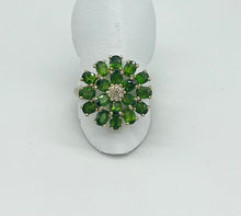 Load image into Gallery viewer, Chrome Diopside Ring